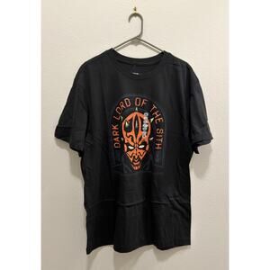 NEW Disney Parks Star Wars Darth Maul Dark Lord of the Sith T-Shirt Adult Large